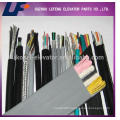 Elevator Parts Type flat Elevator traveling cable for controlling system/elevator travel cable